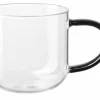 Henkelbecher, schwarz 400ml