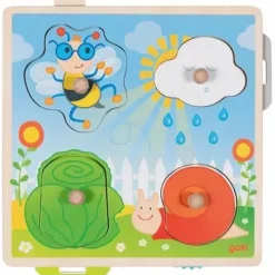 Hintergrundbildpuzzle Im Garten