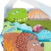 Holz-Babybuch Dinos