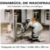 Holzpuzzle - Osnabrück, Die Waschfrau 322 Teile
