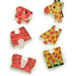 Holzpuzzle: Coucou Tigre