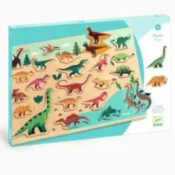 Holzpuzzle: Dino