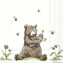 HONEY BEAR Lunch-Servietten L 855700