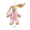 Hoppel Hase Spieluhr 20cm rosa