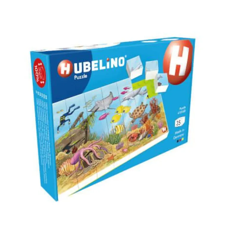HUBELINO Puzzle Bunte Unterwasserwelt (35-teilig)