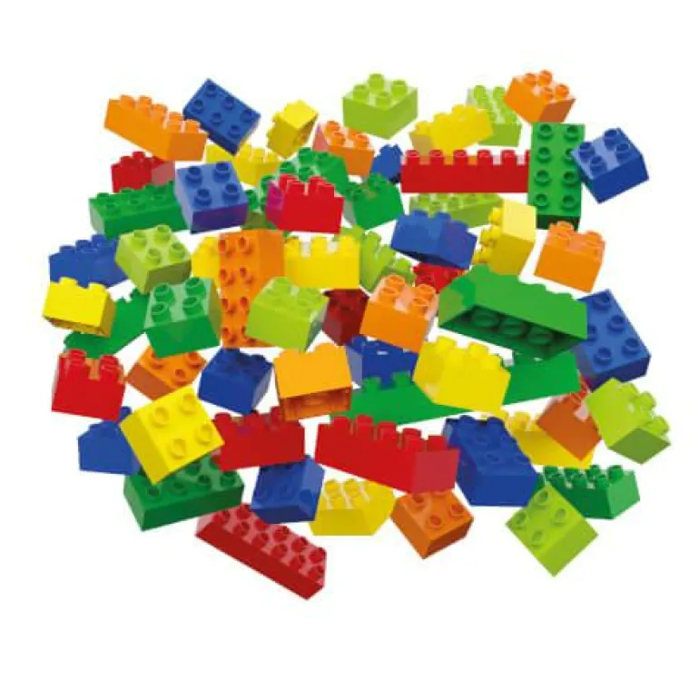 HUBELINO 60-teiliges Bausteine Set (bunt)
