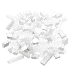 HUBELINO 60-teiliges Bausteine Set (weiss)
