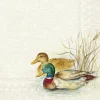 HUNTED DUCKS Cream Lunch-Servietten L1011960