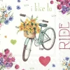 I Love my Bike Lunch-Servietten L 911600