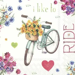 I Love my Bike Lunch-Servietten L 911600