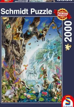 Im Tal der Wasserfeen - Puzzle 2000 Teile