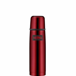 Isolierflasche Cranberry red pol 0,5L