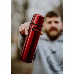 Isolierflasche Cranberry red pol 0,5L