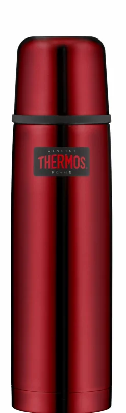 Isolierflasche Cranberry red pol 0,75L