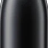 Isolier-Flasche Edelstahl 0,5l mattschwarz