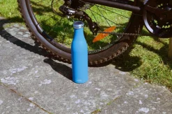Isolier-Flasche Edelstahl 0,75l Azur