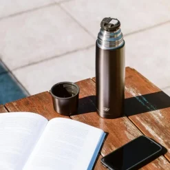 Isolierflasche Perfect automatic grey 1,0L