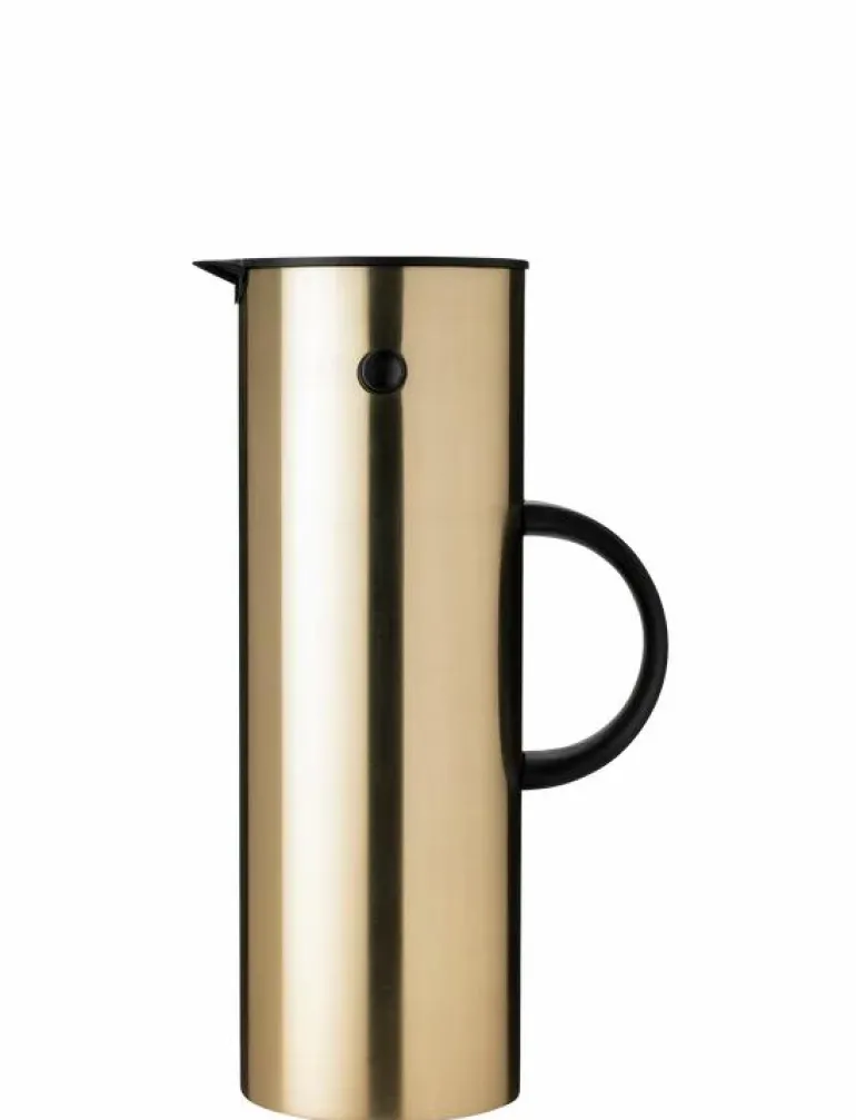 Isolierkanne - EM77 1L Brushed Brass