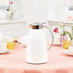 Isolierkanne Gusto Coconut White Polished 1,0L
