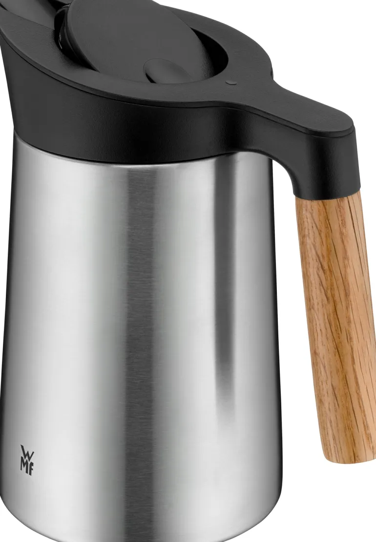Isolierkanne Kineo 0,6 l m.Holzgriff