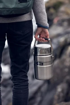 Isolier-Speisegefäß Stainless King Edelstahl 1,2L