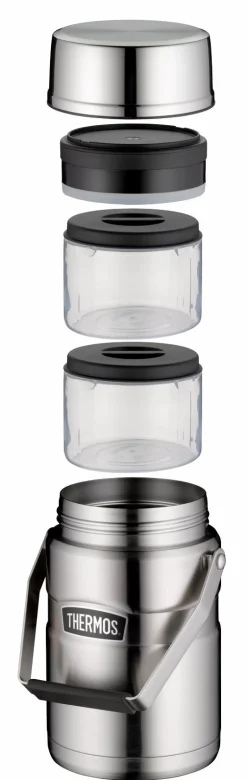 Isolier-Speisegefäß Stainless King Edelstahl 1,2L