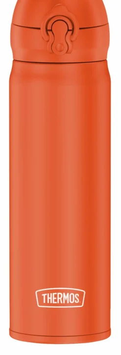 Isolier-Trinkflasche Ultralight glowing orange mat
