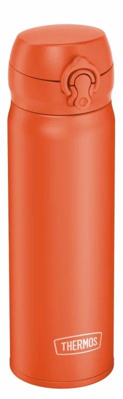 Isolier-Trinkflasche Ultralight glowing orange mat