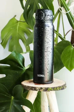 Isolier-Trinkflasche Ultralight Bottle Charcoal bl