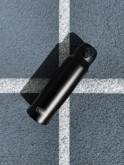 Isolier-Trinkflasche Ultralight Bottle Charcoal bl