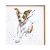 Jack-Russell- Karte "Freiheit"