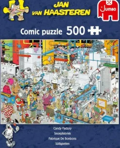 Jan van Haasteren: Süßigkeiten Fabrik - Puzzle 500