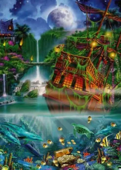 J. Enright: Versunkener Schatz - Puzzle 1000Teile