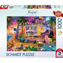J.Haynie Mit Dem Wohnwagen Am Me - Puzzle 1000 Tei