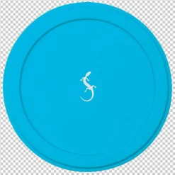 Joghurtbecher-Deckel Blue Curacao