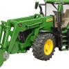John Deere 7R 350 mit Frontlader