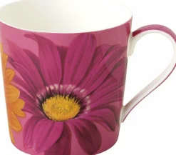 JOYFUL GERBERA Pink Bone China Becher