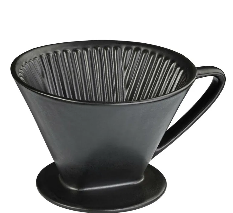 Kaffeefilter Gr. 4 schwarz matt