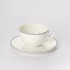 Kaffee Obertasse 0,25 l Grau Simplicity Fine Bone