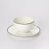 Kaffee Obertasse 0,25 l Schwarz Simplicity Fine Bo
