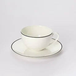 Kaffee Obertasse 0,25 l Schwarz Simplicity Fine Bo