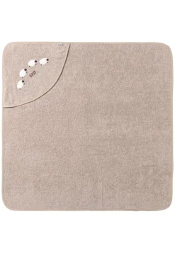 Kapuzenbadetuch 80x80 Flocke