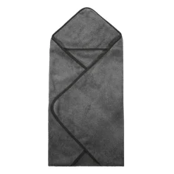 Kapuzenhandtuch "Cuddle" grau 80x80cm