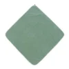 Kapuzenhandtuch Frottee 75x75cm - Ash Green