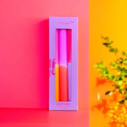 Kerzen Dip Dye Neon "Grape Bliss"