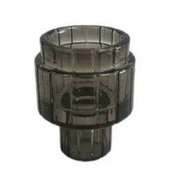 Kerzenhalter dunkelgrau , H8xØ6cm