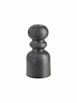 Kerzenleuchter, black iron 13cm