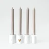 Kerzenstände,, Set Love " D.5,5cm H.7cm