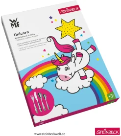 Kinderbesteck Set 4 Unicorn