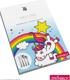 Kinderbesteck Set 4 Unicorn